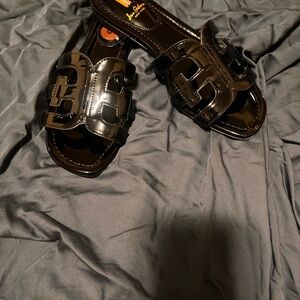 Sam Edelman Black Strappy Sandals